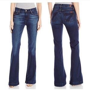 7 for all mankind dojo jeans size 26 dark wash
